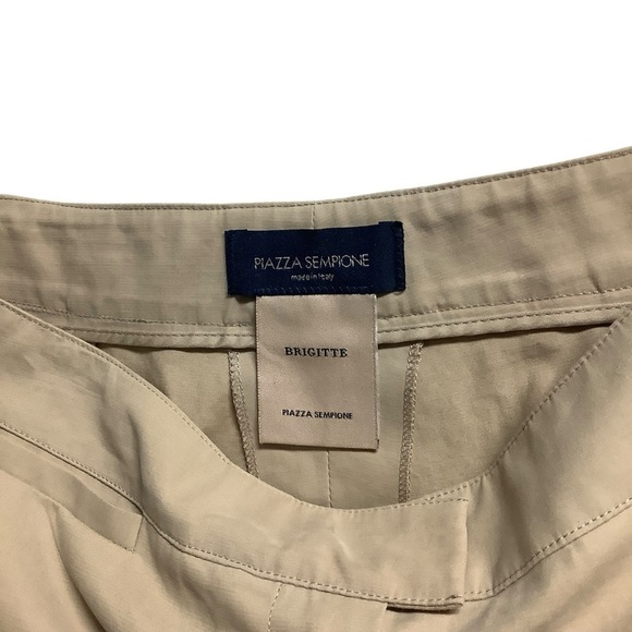 Piazza Sempione Brigitte Cropped Pant Size 10 (Italian Size 46) - Picture 6 of 11